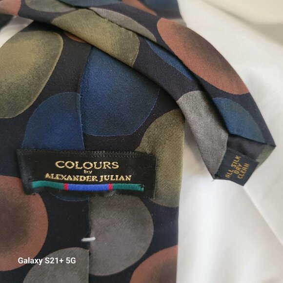 Variety Lot of 3 Men's Silk Neck Ties, from 3” To 4” Wide 1 Santa - Picture 8 of 10